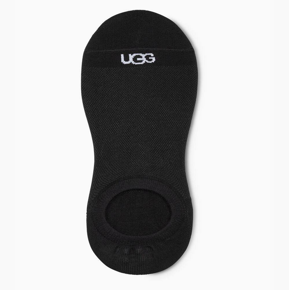 UGG Stela No Show 3 Pack - Sokker Dame - Svart (NO-B721)